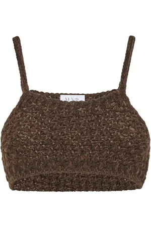 MVP Wardrobe Koszulki, Kobieta, brązowy, XS, Wełna, Cometa Knit-Bra