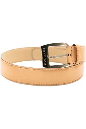 Bvlgari Pre-owned, Kobieta, Beżowy, ONE SIZE, Skóra, Pre-owned Leather belts