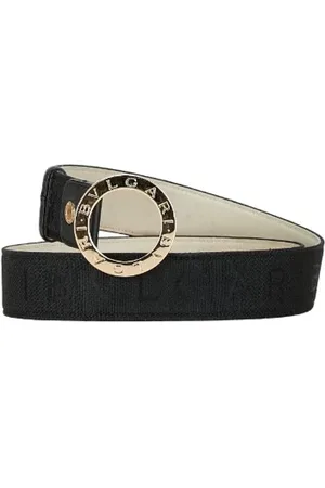 Bvlgari Pre-owned, Kobieta, Czarny, ONE SIZE, Skóra, Pre-owned Canvas belts