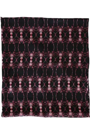 Alexander McQueen Pre-owned, Kobieta, Czarny, ONE SIZE, Pre-owned Silk scarves