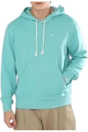 Acne Studios Bluzy, Mężczyzna, Niebieski, L, Bawełna, Mineral Sweatshirt