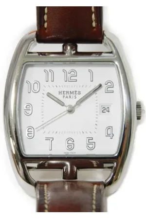 Hermès Pre-owned, Kobieta, Biały, ONE SIZE, Pre-owned Stainless Steel watches