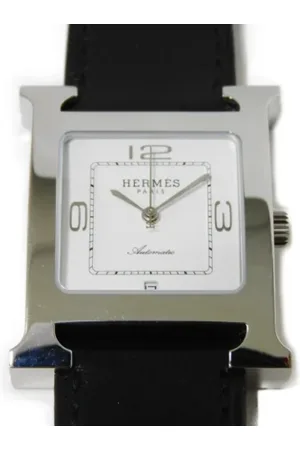 Hermès Pre-owned, Mężczyzna, Biały, ONE SIZE, Pre-owned Stainless Steel watches