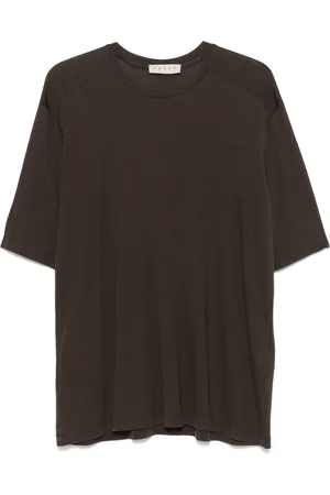 PAURA Koszulki, Mężczyzna, brązowy, S, Brązowy T-shirt Regular Fit