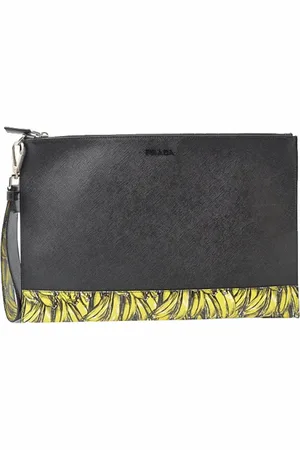 Prada Pre-owned, Kobieta, Czarny, ONE SIZE, Skóra, Pre-owned Leather clutches