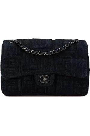 CHANEL Pre-owned, Kobieta, Niebieski, ONE SIZE, Denim, Pre-owned Denim chanel-bags