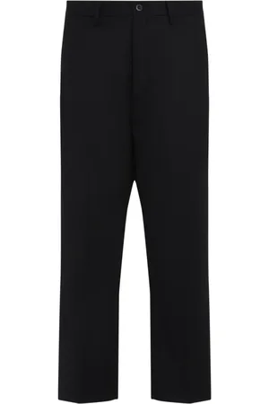 JUNYA WATANABE Spodnie, Mężczyzna, Czarny, L, Czarne Spodnie Slim Fit