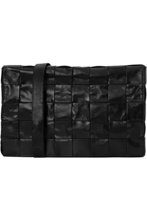 Bottega Veneta Pre-owned, Kobieta, Czarny, ONE SIZE, Skóra, Pre-owned skórzane torby na ramię
