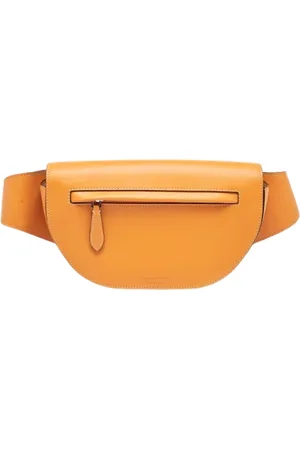 Burberry Pre-owned, Kobieta, Pomarańczowy, ONE SIZE, Pre-owned Leather crossbody-bags
