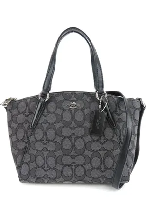 Coach Pre-owned, Kobieta, Szary, ONE SIZE, Skóra, Pre-owned Canvas handbags