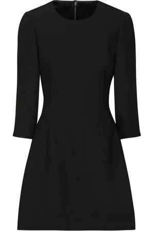 Dolce & Gabbana Sukienki, Kobieta, Czarny, M, Elegancka Czarna Sukienka dla Kobiet