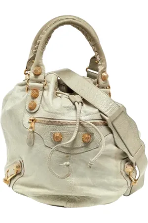 Balenciaga Pre-owned, Kobieta, Szary, ONE SIZE, Pre-owned Skórzane torebki