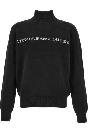 VERSACE Swetry, Mężczyzna, Czarny, XL, Swetry