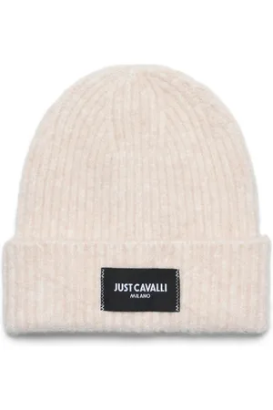 Roberto Cavalli Akcesoria, Kobieta, Biały, ONE SIZE, Czapki