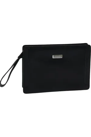Burberry Pre-owned, Kobieta, Czarny, ONE SIZE, Skóra, Pre-owned Leather clutches