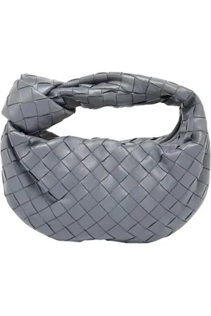 Bottega Veneta Pre-owned, Kobieta, Szary, ONE SIZE, Pre-owned Skórzane torebki
