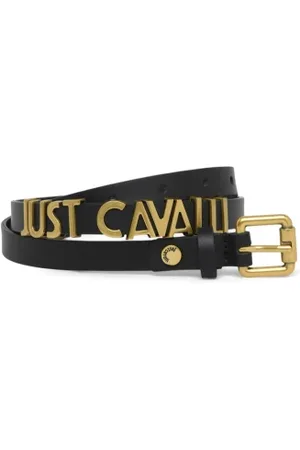 Roberto Cavalli Akcesoria, Kobieta, Czarny, 75 CM, Paski