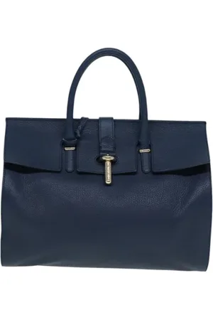 Balenciaga Pre-owned, Kobieta, Niebieski, ONE SIZE, Len, Pre-owned Leather balenciaga-bags