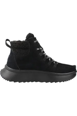 Hey dude Buty, Kobieta, Czarny, 38 EU, Zamsz, Wygodne Zimowe Buty
