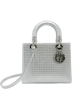 Dior Pre-owned, Kobieta, Szary, ONE SIZE, Skóra, Pre-owned Leather dior-bags