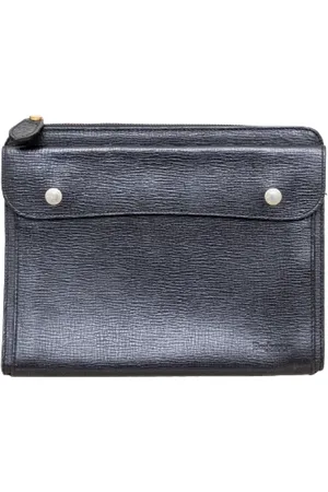Burberry Pre-owned, Kobieta, Czarny, ONE SIZE, Pre-owned Leather clutches