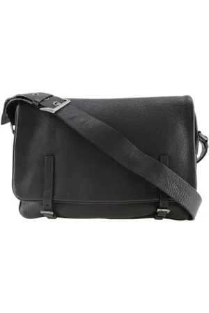 Prada Pre-owned, Mężczyzna, brązowy, ONE SIZE, Pre-owned skórzane torby na ramię