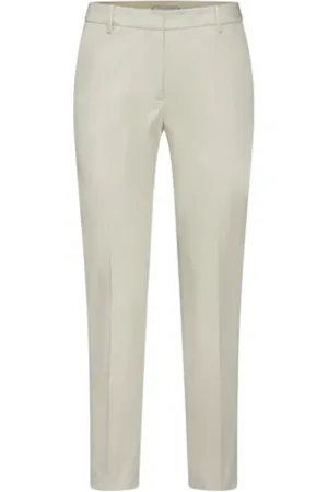 EMMA & GAIA Spodnie, Kobieta, Beżowy, M, Slim-fit Trousers