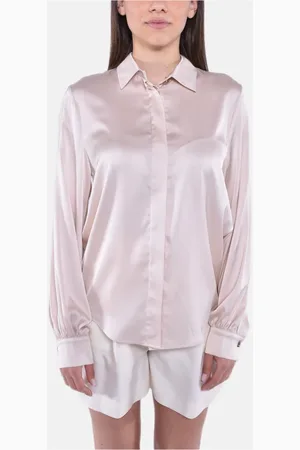 MVP Wardrobe Bluzki, Kobieta, Różowy, XS, Elegancka Bluzka z Elastycznym Materiałem