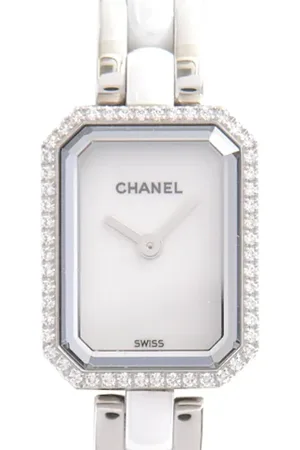 CHANEL Pre-owned, Kobieta, Biały, ONE SIZE, Pre-owned Metal watches