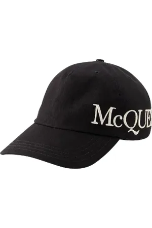 Alexander McQueen Akcesoria, Kobieta, Czarny, ONE SIZE, Bawełna, Cotton hats
