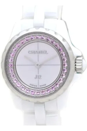 CHANEL Pre-owned, Kobieta, Różowy, ONE SIZE, Pre-owned Fabric watches