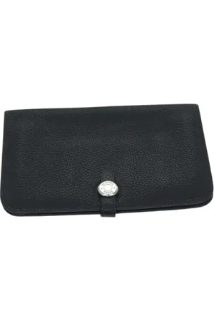 Hermès Pre-owned, Kobieta, Czarny, ONE SIZE, Pre-owned skórzane portfele