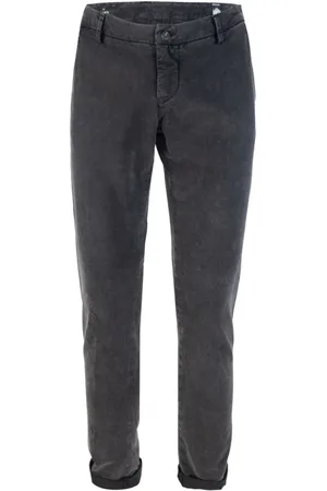 Masons Spodnie, Mężczyzna, Szary, 4XL, Bawełna, Szare Spodnie Chino Milano Essential