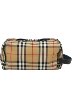 Burberry Pre-owned, Kobieta, Beżowy, ONE SIZE, Pre-owned Leather clutches