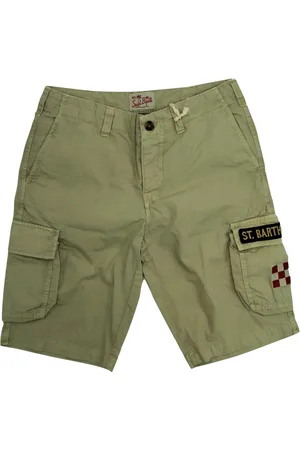 MC2 SAINT BARTH Szorty, Mężczyzna, Beżowy, S, Bawełniane Szorty Bermuda Casual Model