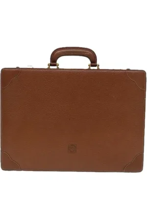 Loewe Pre-owned, Kobieta, brązowy, ONE SIZE, Skóra, Pre-owned Skórzane torebki