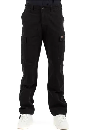 Dickies Spodnie, Mężczyzna, Czarny, W28, Męskie Spodnie Klasyczny Styl