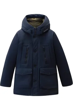Woolrich Kurtki, Mężczyzna, Niebieski, S, Ramar Arctic Parka Evolution