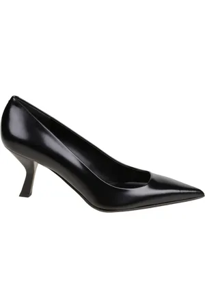 SERGIO LEVANTESI Buty, Kobieta, Czarny, 40 EU, Eleganckie Skórzane Obcasy