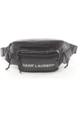 Saint Laurent Pre-owned, Kobieta, Czarny, ONE SIZE, Pre-owned Canvas crossbody-bags