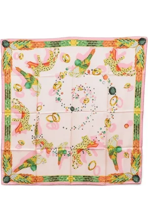 Cartier Pre-owned, Kobieta, Wielobarwność, ONE SIZE, Pre-owned Silk scarves
