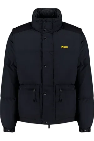 Ciesse Kurtki, Mężczyzna, Czarny, XS, Nylon, Dakota - Unisex Czarna Kurtka Puchowa Z Odłączanymi Rękawami 100%