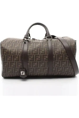 Fendi Pre-owned, unisex, Czarny, ONE SIZE, Pre-owned Canvas handbags