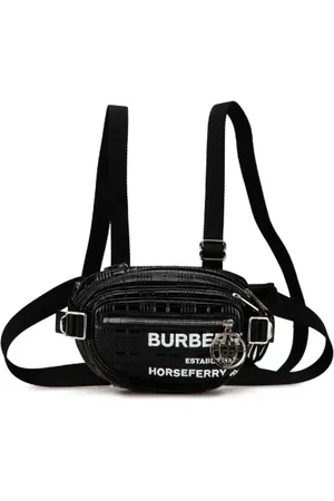 Burberry Pre-owned, Mężczyzna, Czarny, ONE SIZE, Skóra, Pre-owned skórzane torby na ramię