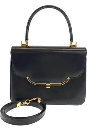 Bally Pre-owned, Kobieta, Czarny, ONE SIZE, Pre-owned Skórzane torebki