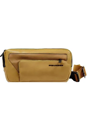 Piquadro Torebki, unisex, Żółty, ONE SIZE, Stylowa Torba na Ramię na Co Dzień