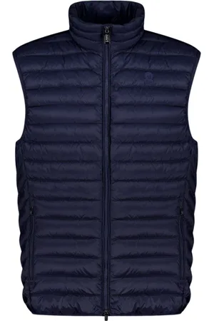 Ciesse Kurtki, Mężczyzna, Niebieski, L, Nylon, Astor - Kamizelka 100 gram niebieska z prawdziwym puchem 800 fill power