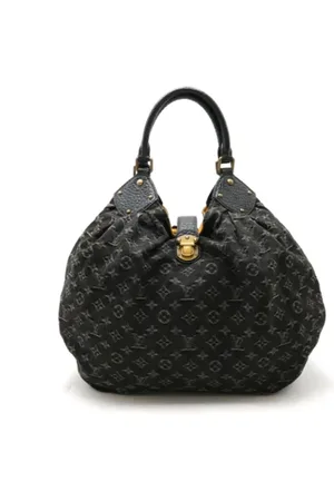 LOUIS VUITTON Pre-owned, Kobieta, Czarny, ONE SIZE, Denim, Pre-owned Denim handbags