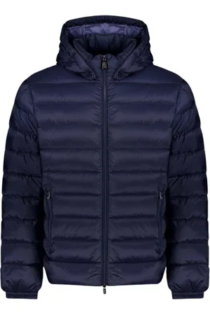 Ciesse Kurtki, Mężczyzna, Niebieski, 2XL, Nylon, NED - Kurtka Puchowa 200 Gram Niebieska Z Odpoinaną Kapturem
