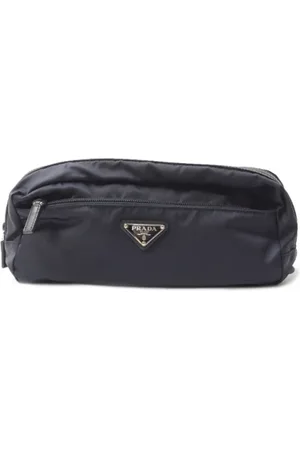Prada Pre-owned, Kobieta, Niebieski, ONE SIZE, Pre-owned Canvas clutches